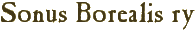 Sonus Borealis ry
